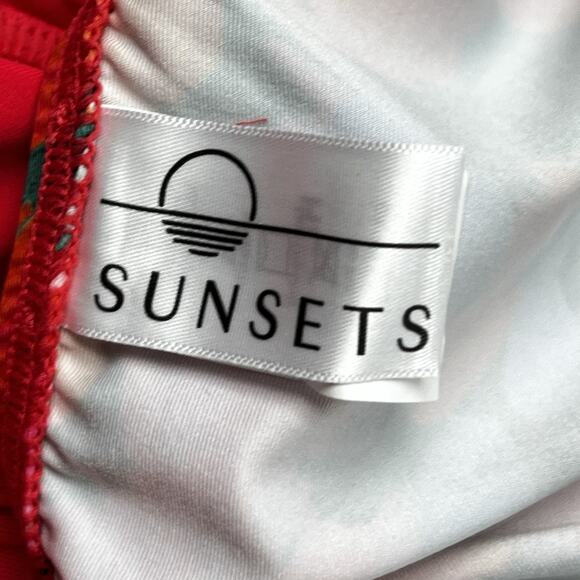 Sunsets Tankini Top 38G Hummingbird Cove NWT $106 Adjustable Strap Underwire - Picture 10 of 14